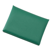 Load image into Gallery viewer, HERMES Calvi Duo Verso Vert Vertigo/Jaune Milton Epsom