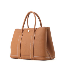 将图像加载到图库查看器中,HERMES Garden Party Gold Negonda Leather Size TPM