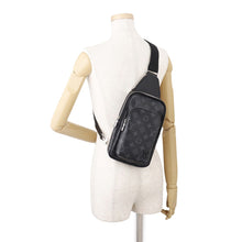 Load image into Gallery viewer, LOUIS VUITTON Avenue Sling Bag NoirM47137 Monogram Eclipse Size PM