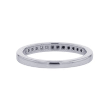 Load image into Gallery viewer, TIFFANY&Co. Half Eternity Ring Size Approximately 8th Pt950