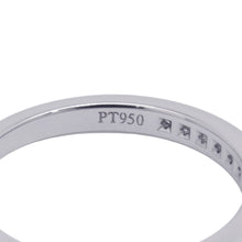 Load image into Gallery viewer, TIFFANY&Co. Half Eternity Ring Size Approximately 8th Pt950