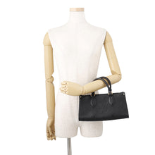 将图像加载到图库查看器中,LOUIS VUITTON Onthego NoirM23640 Monogram Empreinte Leather Size EW