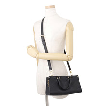 将图像加载到图库查看器中,LOUIS VUITTON Onthego NoirM23640 Monogram Empreinte Leather Size EW