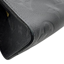 将图像加载到图库查看器中,LOUIS VUITTON Onthego NoirM23640 Monogram Empreinte Leather Size EW