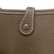 Load image into Gallery viewer, HERMES Evelyne Long Amazon Etoupe/Blue Indigo Taurillon Clemence Size TPM