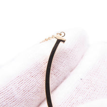Load image into Gallery viewer, TIFFANY&Co. T Smile Necklace Size Small60011678 18K Pink Gold