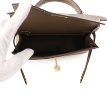 Load image into Gallery viewer, HERMES Mini Kelly 2 exterior Etoupe Epsom