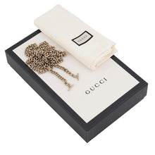 Load image into Gallery viewer, GUCCI Jackie 1961 Chain Wallet Black652681 AABXM 1000 Leather