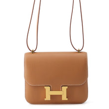 Load image into Gallery viewer, HERMES Constance3 Miroir Gold Epsom Size Mini