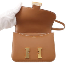 Load image into Gallery viewer, HERMES Constance3 Miroir Gold Epsom Size Mini