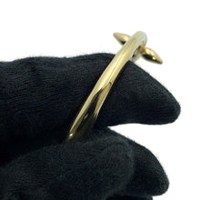 Load image into Gallery viewer, LOUIS VUITTON Bracelet Louisette Signature Size S GoldM1441S Metal Rhinestone