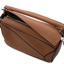 Load image into Gallery viewer, LOEWE Puzzle bag Shoulder Bag Brown322.30.U95 Leather Size Mini