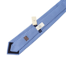 Load image into Gallery viewer, HERMES tie Ciel/Marine/Blanc Silk100%