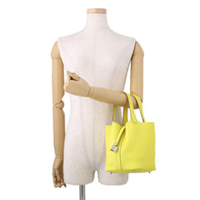 Load image into Gallery viewer, HERMES Picotin Lock Lime Taurillon Clemence Size PM
