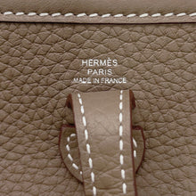 将图像加载到图库查看器中,HERMES Evelyne Long Etoupe Taurillon Clemence Size TPM
