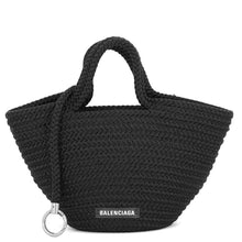 Load image into Gallery viewer, BALENCIAGA Ibiza Basket Bag Black695612 Nylon Size Small