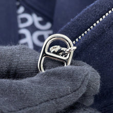 Load image into Gallery viewer, HERMES Chaine d'Ancre Blouson Size 42 Navy5H0283DG Wool100%