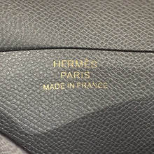 将图像加载到图库查看器中,HERMES Bean compact Gris Meyer Veau Madame