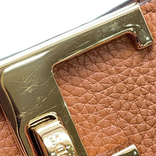 将图像加载到图库查看器中,TOD’S T TIMELESS Handbag BrownXBWTSQF0200XWZS410 Leather