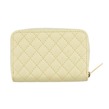 Load image into Gallery viewer, CHANEL Matelasse CC Logo Coin purse Light YellowAP5378-B25683-U8378 Lambskin