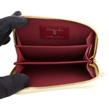 Load image into Gallery viewer, CHANEL Matelasse CC Logo Coin purse Light YellowAP5378-B25683-U8378 Lambskin