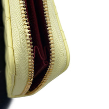 Load image into Gallery viewer, CHANEL Matelasse CC Logo Coin purse Light YellowAP5378-B25683-U8378 Lambskin