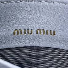 Load image into Gallery viewer, MIUMIU Matelasse Leather Card Case Light Blue5MC076 Nappa Leather