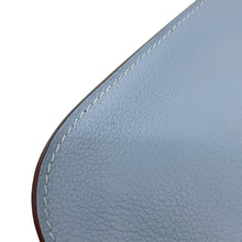 Load image into Gallery viewer, HERMES Halzan Verso Blue Lin/Blue Gacier Evercolor Size 25