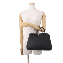 Load image into Gallery viewer, HERMES Garden Party Black Negonda Leather Size TPM