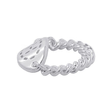 Load image into Gallery viewer, HERMES Point Sellier Ring Size 54/#14 SV925