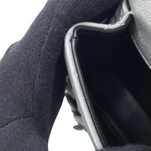 Load image into Gallery viewer, CHANEL Camellia Matelasse Single Flap Chain Bag SilverA92786 Lambskin Size 20