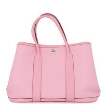 将图像加载到图库查看器中,HERMES Garden Party Pink Negonda Leather Size TPM