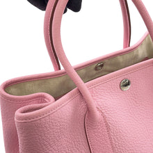 将图像加载到图库查看器中,HERMES Garden Party Pink Negonda Leather Size TPM