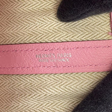 将图像加载到图库查看器中,HERMES Garden Party Pink Negonda Leather Size TPM