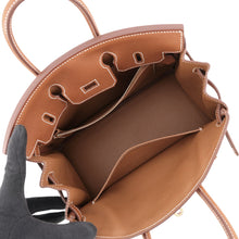 将图像加载到图库查看器中,HERMES Birkin Fauve Barenia Leather Fauve Size 25
