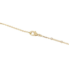 Load image into Gallery viewer, Van Cleef & Arpels Vintage Alhambra Necklace 2026 Holiday Collection Blue GrayVCARPRTH00 18K Yellow Gold