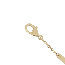Load image into Gallery viewer, Van Cleef & Arpels Vintage Alhambra Necklace 2026 Holiday Collection Blue GrayVCARPRTH00 18K Yellow Gold