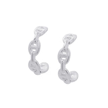 将图像加载到图库查看器中,HERMES Chaine d'Ancre Earrings Size TPM SV925