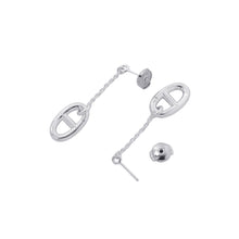 将图像加载到图库查看器中,HERMES Chaine d'Ancre Farandole Earrings Size MM SV925