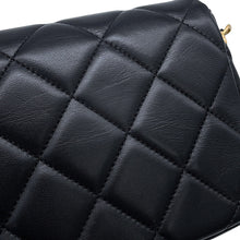 将图像加载到图库查看器中,CHANEL Mini Matelasse Pearl Chainshoulder Bag BlackAS2855 Lambskin