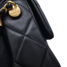 将图像加载到图库查看器中,CHANEL Mini Matelasse Pearl Chainshoulder Bag BlackAS2855 Lambskin