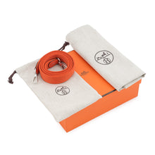 Load image into Gallery viewer, HERMES Evelyne Long Orange Taurillon Clemence Size TPM