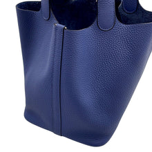 Load image into Gallery viewer, HERMES Picotin Lock Blue Saphir Taurillon Clemence Size MM