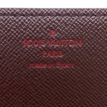 将图像加载到图库查看器中,LOUIS VUITTON Buisiness Card Holder BrownN62920 Damier Ebene Canvas