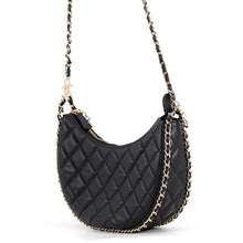 将图像加载到图库查看器中,CHANEL Matelasse Small Hobo Shoulder Bag BlackAS3917 Lambskin Size Small