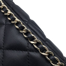 将图像加载到图库查看器中,CHANEL Matelasse Small Hobo Shoulder Bag BlackAS3917 Lambskin Size Small