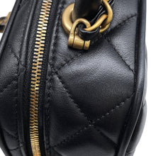 Load image into Gallery viewer, CHANEL Matelasse Mini Bowling 2-Way Shoulder Bag BlackAS5572 Leather Size Mini