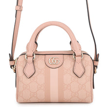 Load image into Gallery viewer, GUCCI Ophidia Super Mini Bag Pink781490 GG Supreme Leather