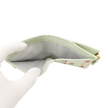 Load image into Gallery viewer, PRADA Saffiano Leather Triangle Bifold Wallet Light Green1ML050 Leather