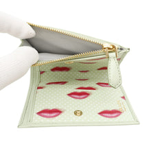 Load image into Gallery viewer, PRADA Saffiano Leather Triangle Bifold Wallet Light Green1ML050 Leather
